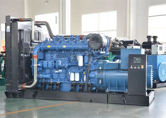 800kw ओपन डीजल जेनरेटर सेट YUCHAI इंजन OEM CE प्रमाणपत्र